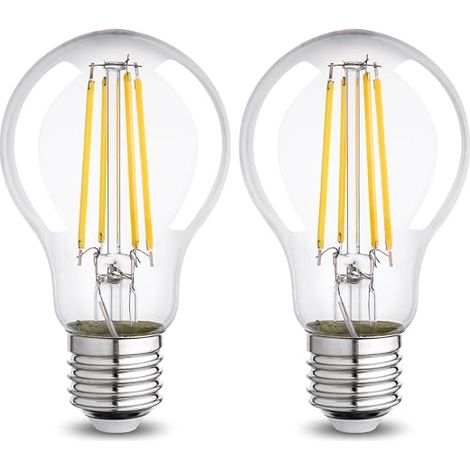 Ampoule LED E27 3,8 W 806 lm blanc chaud 3000 K culot A60 style rétro (1/5)