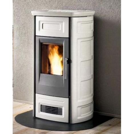Brixo – Plaque de protection sol pour poêles 79 x 79 cm – Acier thermolaqué noir – Épaisseur 2 mm – Protège sols fragiles du rayonnement thermique (1/2)