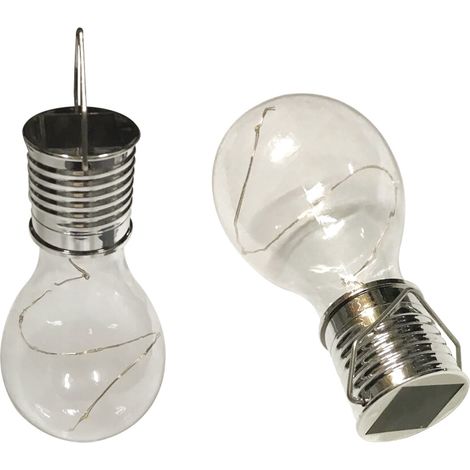 Lampada solare Giunone cinque led bianchi con sensore crepuscolare Chiaro di luna