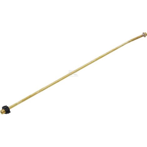 Spray tube 60cm curved'brass REB/REC G1/4" both sides BIRCHMEIER 12007401 (1/3)