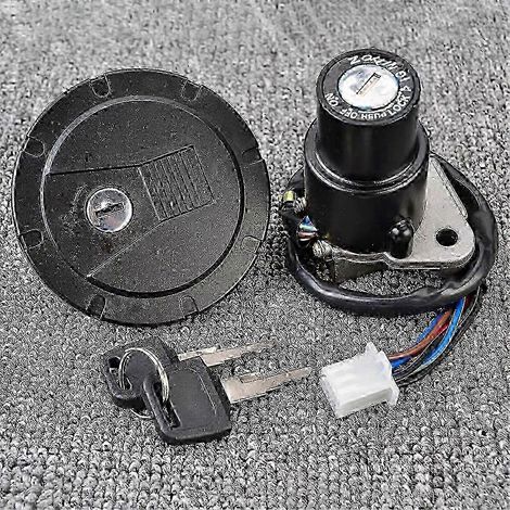 Kawasaki KMX 125-200 KL KLR 250 SZRH AF Kit de interruptor de encendido y tapa de combustible Edición 0618