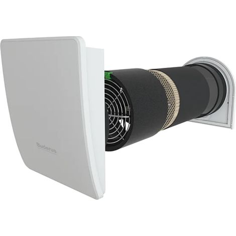 Buderus 2er Paket Logavent HRV126 D 2x Komplettset+Bedienteil VC40H - 7739615444