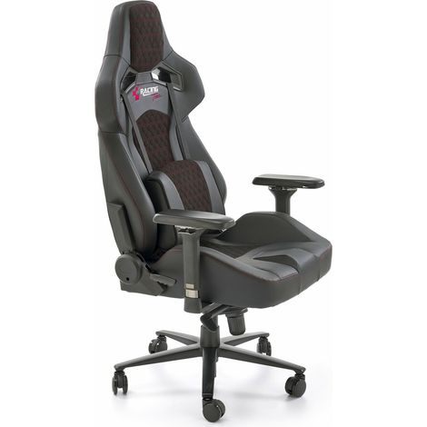 Silla de juego Houston 1619 , 129x80x75cm, Con ruedas, Con reposabrazos, Mecanismo de la silla: Varios bloques