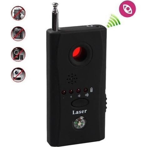 Rilevatore di microfoni e telecamere spia - TK CC308+ - Nero (1/4)