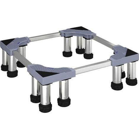 Socle pour machine à laver, gris, 67 x 67 x 21,5 cm (1/4)