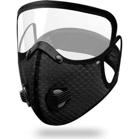 Masque de soleil unisexe pour moto Coupe vent Anti UV Anti poussière Respirant Protection contre les insectes volants Plusieurs couleurs disponibles (1/5)