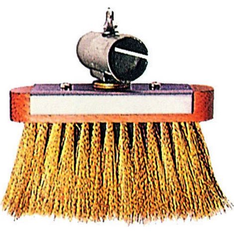SPAZZOLA OTTONE P/FORNO 13X3CM S/MANICO