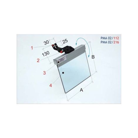 Protector de seguridad para esmeriladora y pulidora PMA 02/112