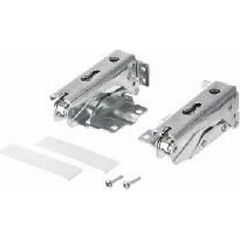 Charnières (x2) (00481147, 00492680) Réfrigérateur, congélateur 166346 BOSCH, SIEMENS, NEFF, GAGGENAU, DE DIETRICH, SIMENS