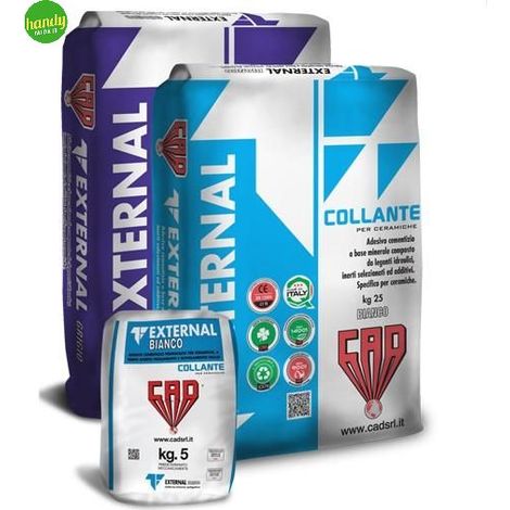 External bianco CAD 25 Kg