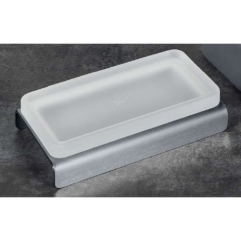 COLOMBO DESIGN Over b7040 porta sapone satinato codice prod: B70400SS-VAN (1/2)