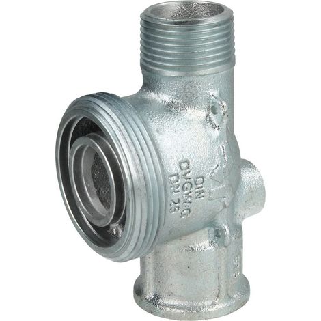 Pièce de jonction compteur de gaz GAT DN 40 sans bouchon de contrôle