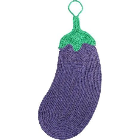 Planche à gratter pour chat，Tapis Griffoir pour Chat Tapis en sisal Tapis anti-rayures EVA anti-dérapant chat jouet protection canapé meubles（façon aubergine） (1/5)