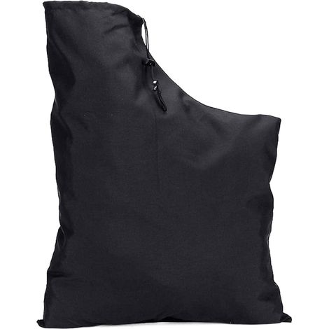 Sac de rangement noir pour souffleur de feuilles, housse à cordon coulissante, sac collecteur réglable, aspirateur sac intérieur/extérieur (1/5)