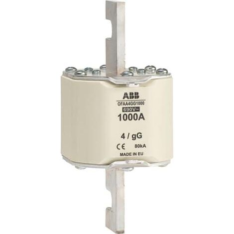 Fusible Couteau 500A GG Taille 4 690V 1SCA022701R1420 ABB 922397