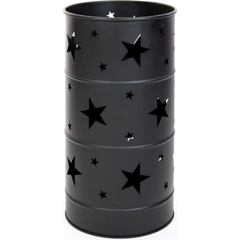 Westmann Premium Foyer Pot à feu noir 36x36x65 cm (1/5)