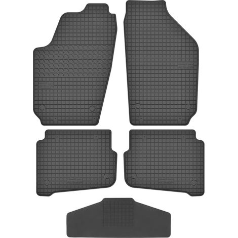 Tappetini Motohobby 160301 + copertura 200000/1 - Volkswagen Polo IV 2001-2009 VOLANTE OVALE ANTERIORE E POSTERIORE - SFUSI