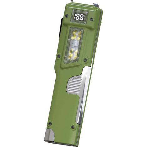 Lampada a clip per penna, torcia ricaricabile, luce da lavoro regolabile, illuminazione di emergenza per esterni, luce da lavoro regolabile e resistente (per verdure) (1/4)