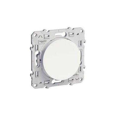 Schneider Electric – Interrupteur Odace blanc – Poussoir et va et vient complet – Installation rapide – Compatible zone 3 – S520201