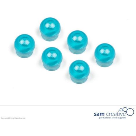 Glühbirnenmagnete Extra Stark 15mm blau