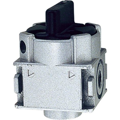 Riegler Kugelhahn 3/2-Wege »multifix-mini«, abschließbar, BG 0, G 1/8 (1/4)