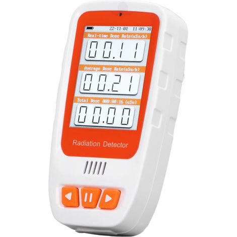 Röntgen-, Gamma- und Beta-Strahlungsdetektor, Geigerzähler mit akustischem und optischem Alarm, TFT-Bildschirm, tragbares Strahlungsdosimeter (1/5)