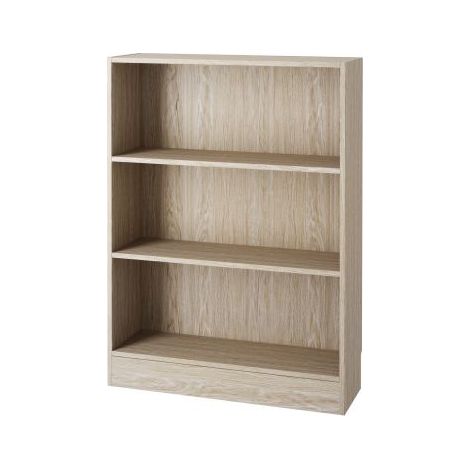 Bibliothèque - Marron Chêne 79x27x107h cm (1/2)