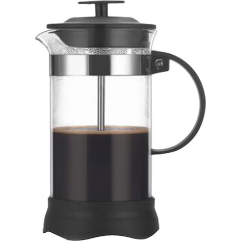 French-Press-Kaffeemaschine mit hochdichtem Edelstahlfilter, 350 ml, ideal für Zuhause und Büro. (1/5)