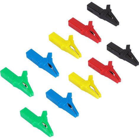 10 Bornes de Batterie 4mm avec Douilles Banane en Laiton et Gaine PA pour Onduleurs et Régulateurs de Charge (1/5)