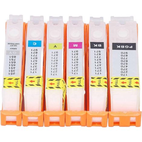 Cartouches de recharge PP haute capacité pour imprimantes PIXMA MG5750, MG5751, MG6850 et MG6851