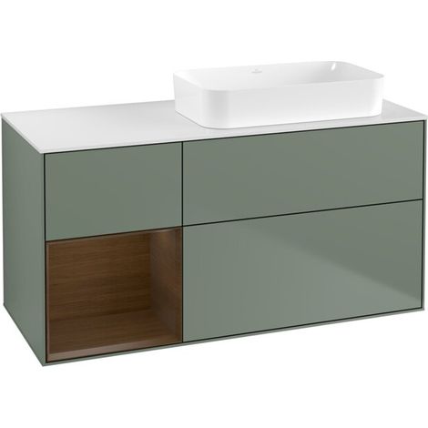 Villeroy & Boch F681GNGM Meuble sous-lavabo Finion F68 (1/2)