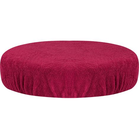 Rivestimento in spugna per sgabello fucsia