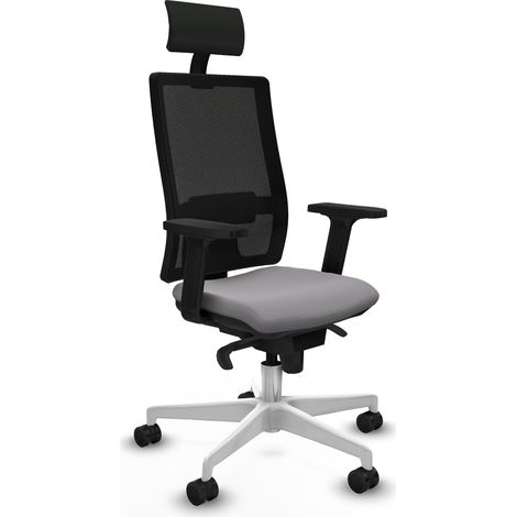 Silla de oficina piqueras y crespo Horna negro espuma ergonómica (1/5)