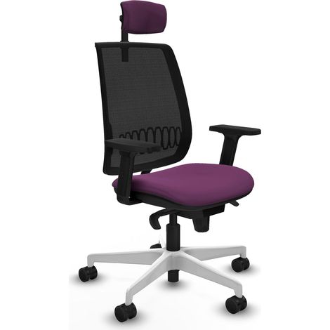 Chaise de bureau piqueras y crespo Alares noir accoudoirs réglables (1/2)