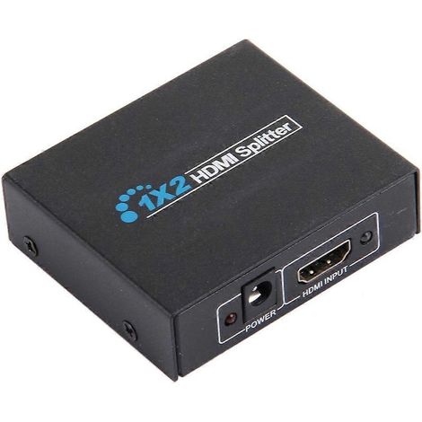 Répartiteur HDMI V1.4 Mini 1080p HDV-9812, compatible avec les téléviseurs HD, les décodeurs, les projecteurs et les enregistreurs numériques. (1/4)