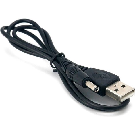 Câble d'alimentation CC Trixes USB vers prise jack cylindrique 3,5 mm 5 V