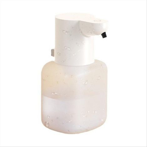 Distributeur de savon automatique sans contact, distributeur de savon moussant 550 ml, blanc (1/5)