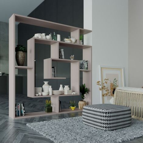 Libreria Labirent colore tortora (1/5)