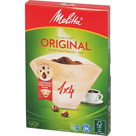 Filtertüten 1x4 Pack 40 Stück