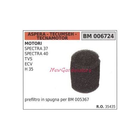 Filtro aria ASPERA motore rasaerba tagliaerba spectra 37 40 tvs 006724