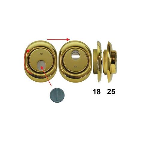 DEFENDER MAGNETICO MAG MONOLITO ANTIACIDO MRM29B OTTONATO LUCIDO  mm.68x88x18h. MRM29B    DISEC