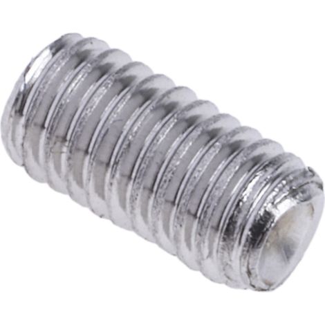 Vis sans tête, M3 x 6mm, tête Jeu de douilles hexagonales, en Acier Inoxydable Vis sans tête A4 316 ( Prix pour Sachet de 50 ) (1/3)