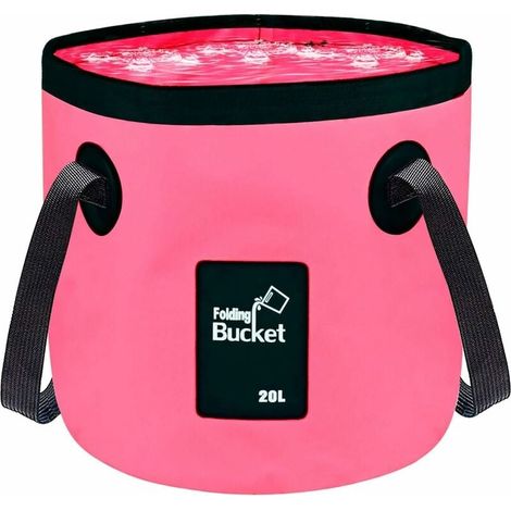 Seau à Eau Pliable 20L, Bassin de Lavage Peu encombrant Conteneur de Stockage d'eau Pliable Seau de Camping Pliable pour Les Voyages en Plein air Randonnée Pêche Jardinage Lavage de Voiture-LIAIKI (1/5)
