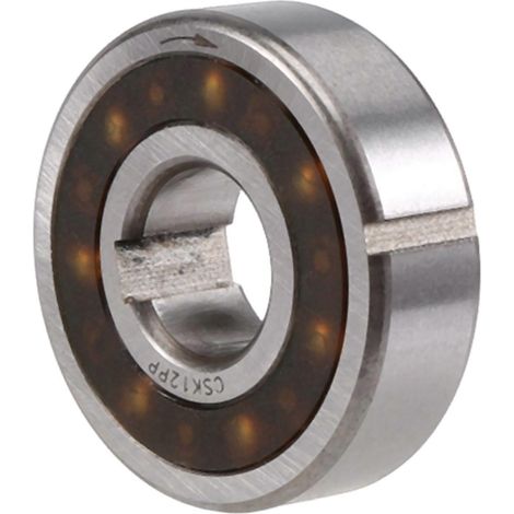 Roulement à sens unique CSK12PP à double rainure de clavette 12 x 32 x 10 mm (1/4)
