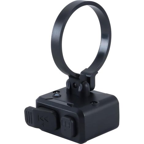 Bouton multimédia Bluetooth sans fil, télécommande étanche IPX6 pour guidon de moto/vélo, portée de 10 m, batterie de 140 mAh, antidérapant, compatible avec l'assistant vocal (1/5)
