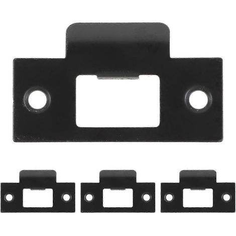 4 plaques de verrouillage, gâches de porte, plaques de renfort de porte (1/2)