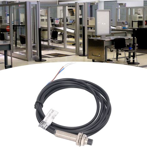 BERM@Verkauft in 4er-Packs: BEM-LJ8A3-2-J/EZ Induktiver Näherungsschalter mit 8 mm Durchmesser Metallgehäuse, normalerweise offener (NO) Kontakt mit zwei Wechselstromdrähten, 110-220 V AC, 2 mm Erfass (1/5)