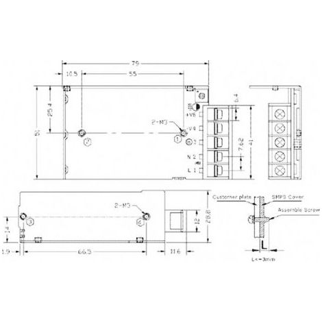 Alimentation à découpage TracoPower TXM 025-112 13.2 V/DC 2.1 A 25 W V627851 (1/5)