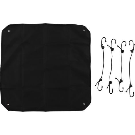 Housse de protection pour climatiseur extérieur 81x81cm, en toile Oxford 600D imperméable, anti-poussière et résistante à l'usure (1/5)