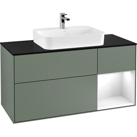Villeroy & Boch F422GFGM Armoire sous lavabo Finion F42 (1/2)